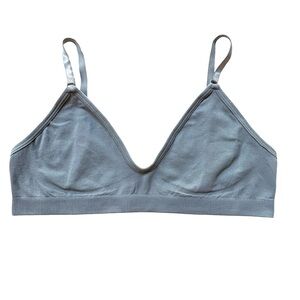 Gray Stretchy Women's Bralette Size L